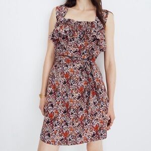 Madewell x Karen Walker Floral Mini Dress Size 2